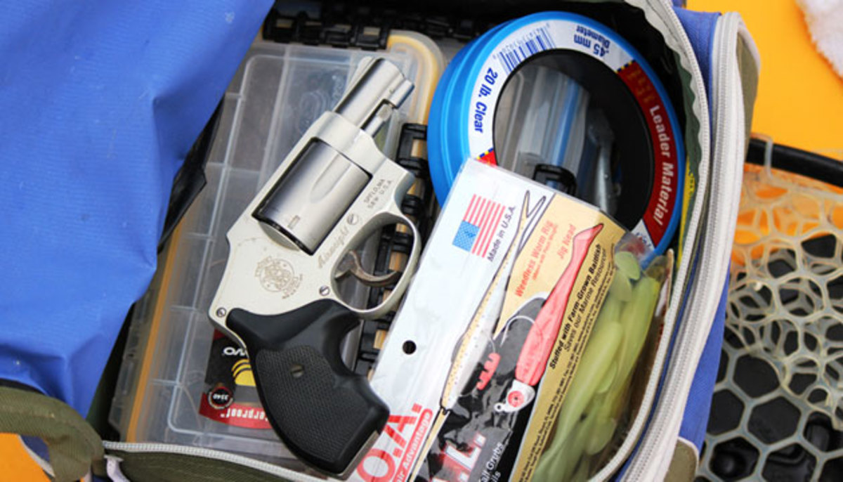 Kayak Carry Should Anglers Pack Heat? A law enforcement professional