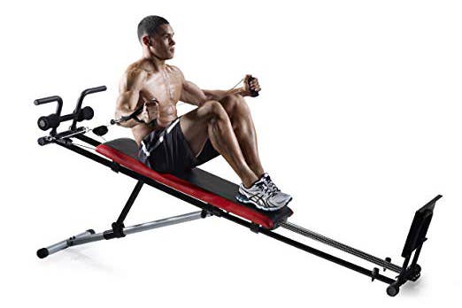 Ab Exercise Bench, Abdominal Workout Machine Foldable Sit Up Bench ...