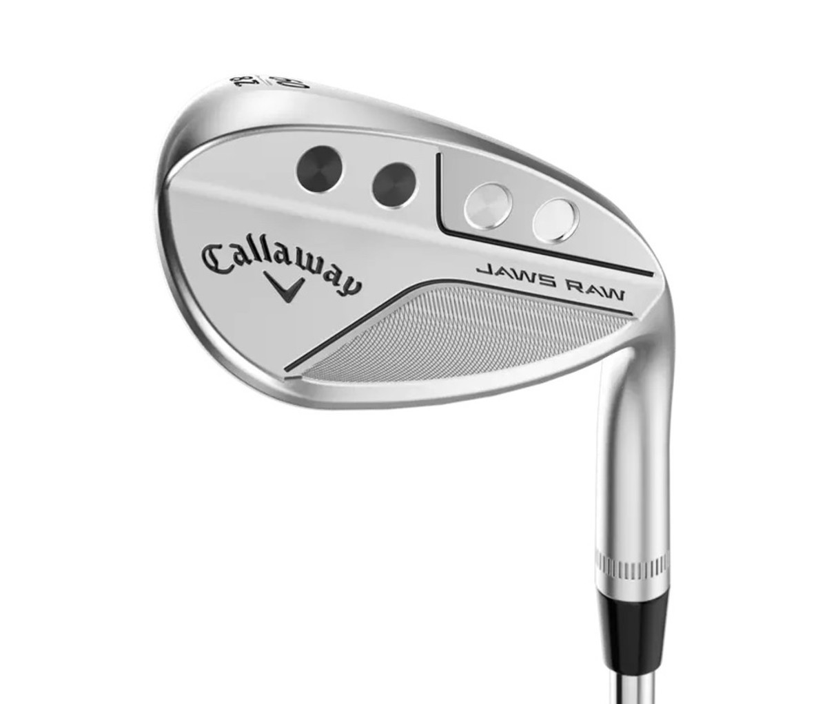 A Callaway Jaws Raw Wedges club head