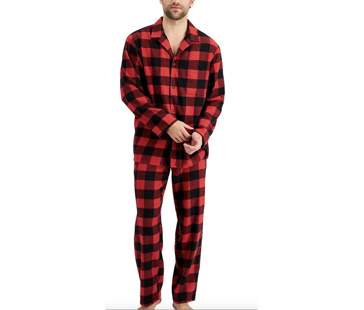 This Flannel Pajama Set is Perfect For When You Gotta Work From Home ...