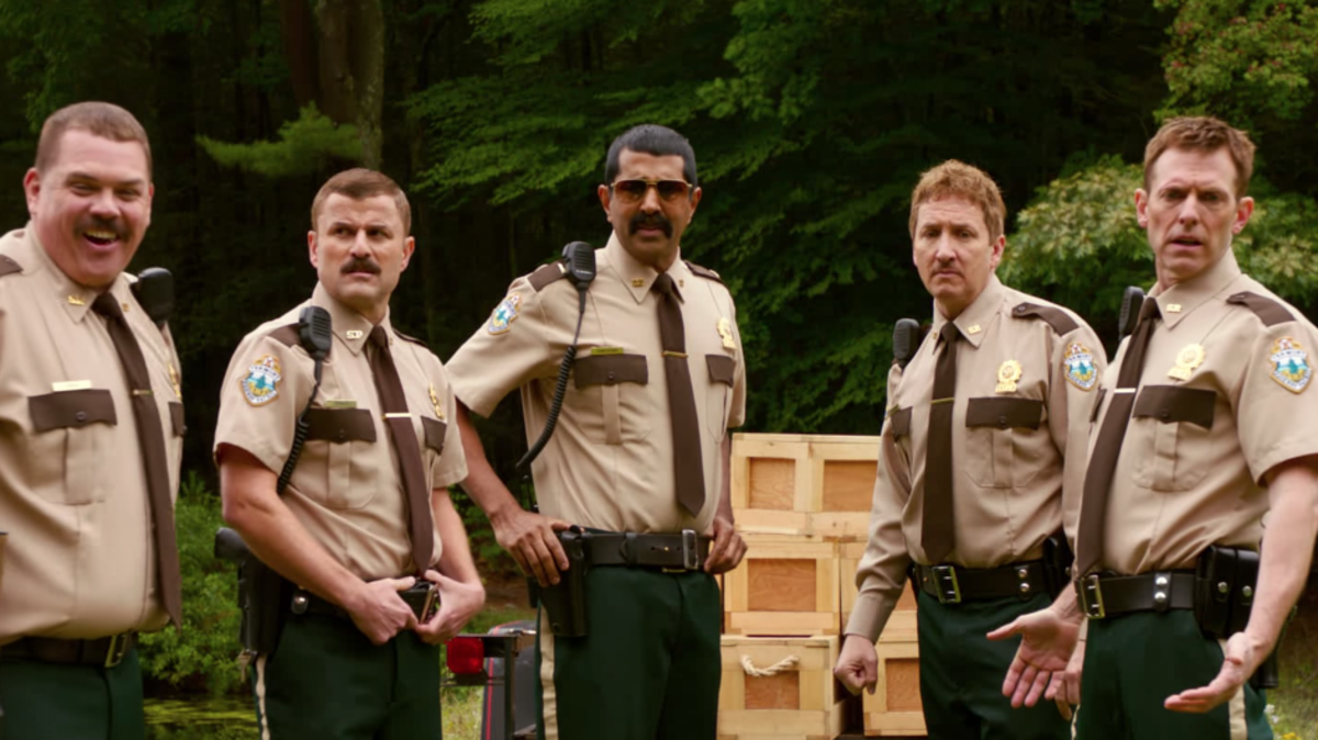 Super Troopers 2 Crew Talk Bears Rob Lowe and Getting Pulled Over Men s Journal