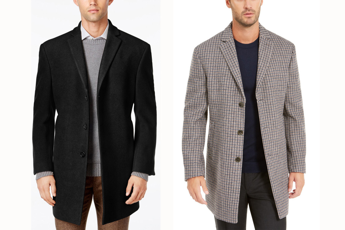 Save 74 Percent or More on this Sweet Slim cut Calvin Klein Overcoat Men s Journal