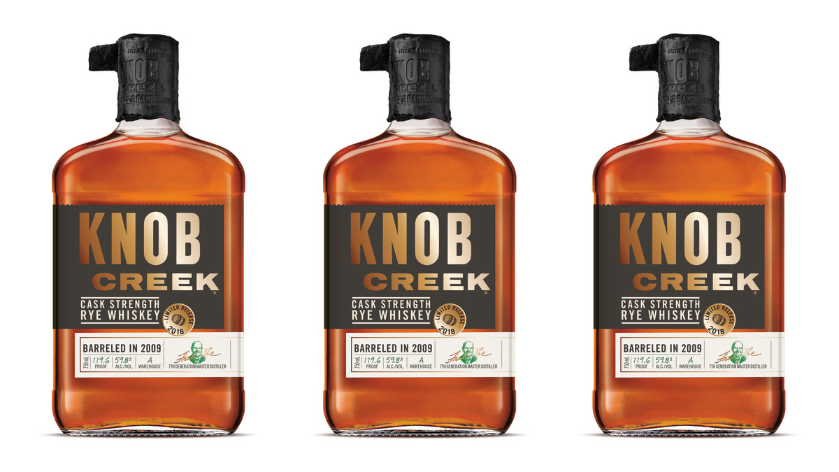 Knob Creek’s Cask Strength Rye Is Already an Awardwinning Whiskey Men