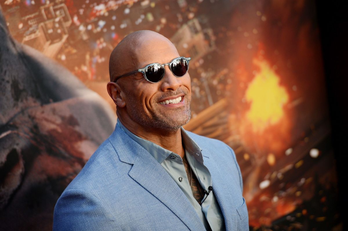 The Rock wallpaper4k funny
