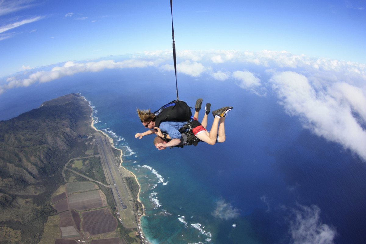Best skydiving locations in America Men's Journal