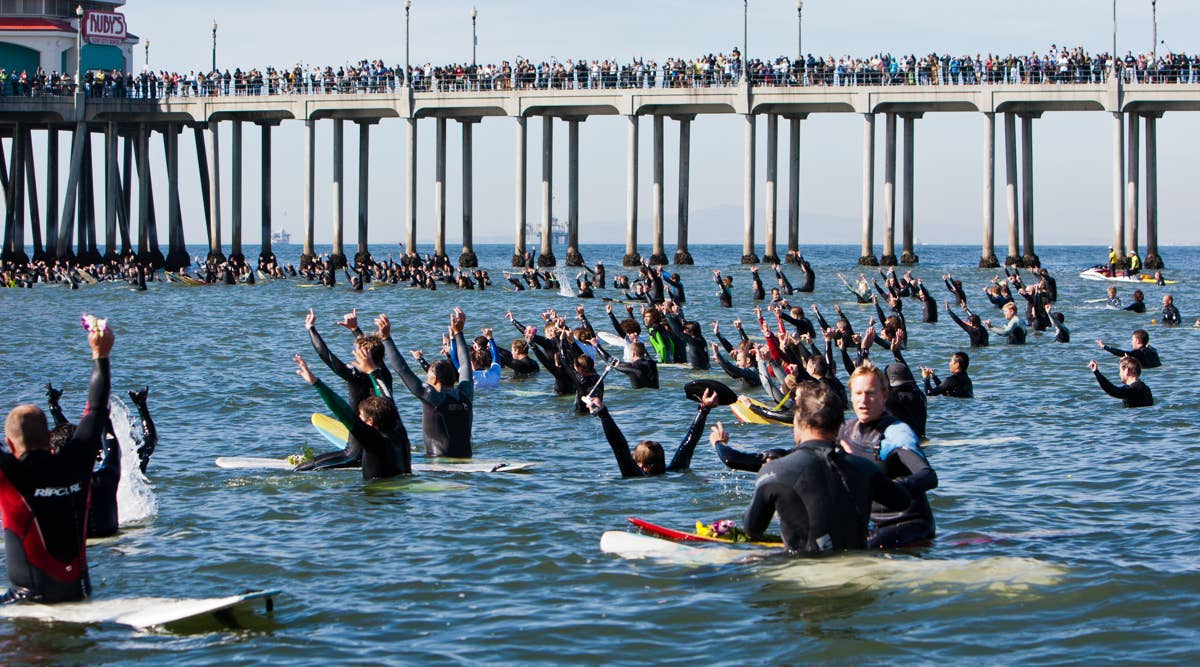 The Not-So-Ancient Practice of Memorial Paddle-Outs