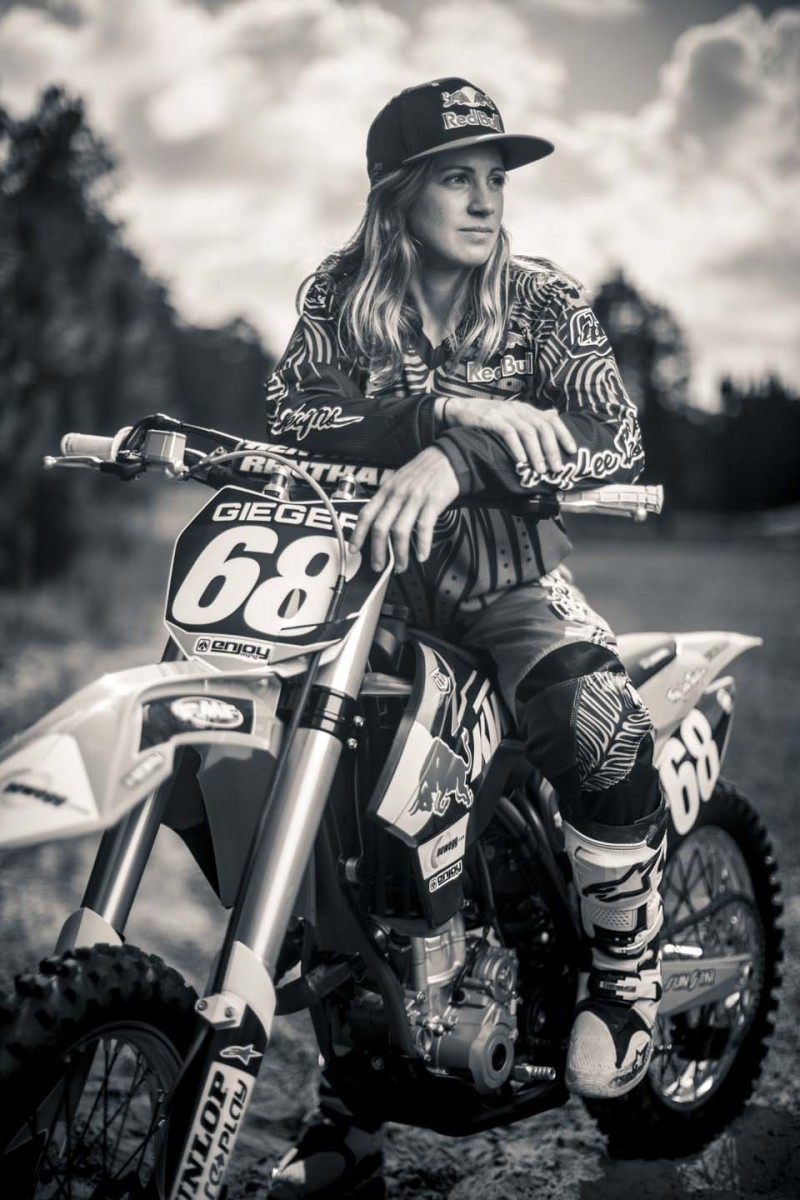 Endurocross rider Tarah Geiger on getting nude and fixing her own bike -  Men's Journal