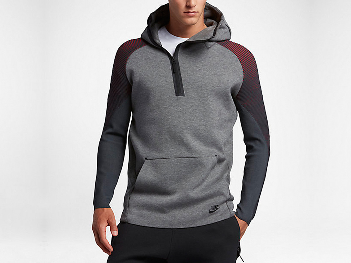 Nike tech fleece half zip shop tn hoodie