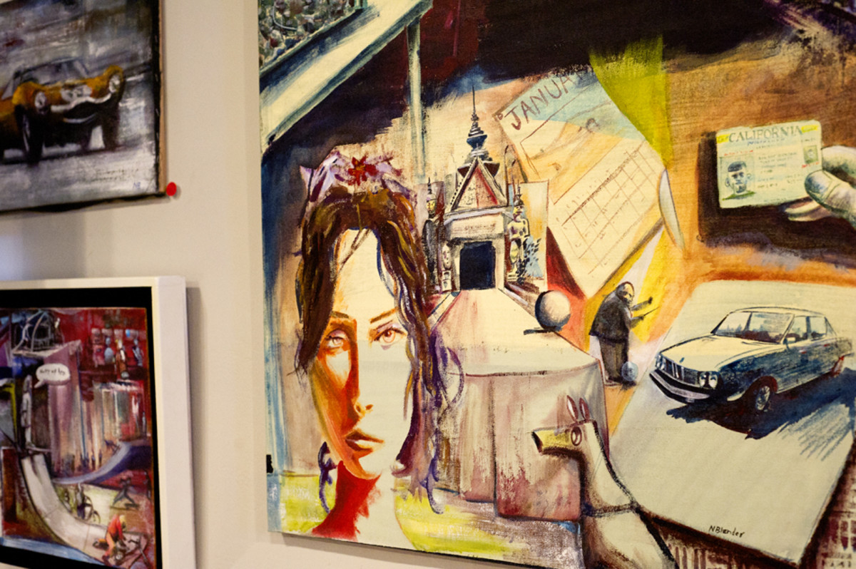 Neil Blender Art Show Photos Men's Journal