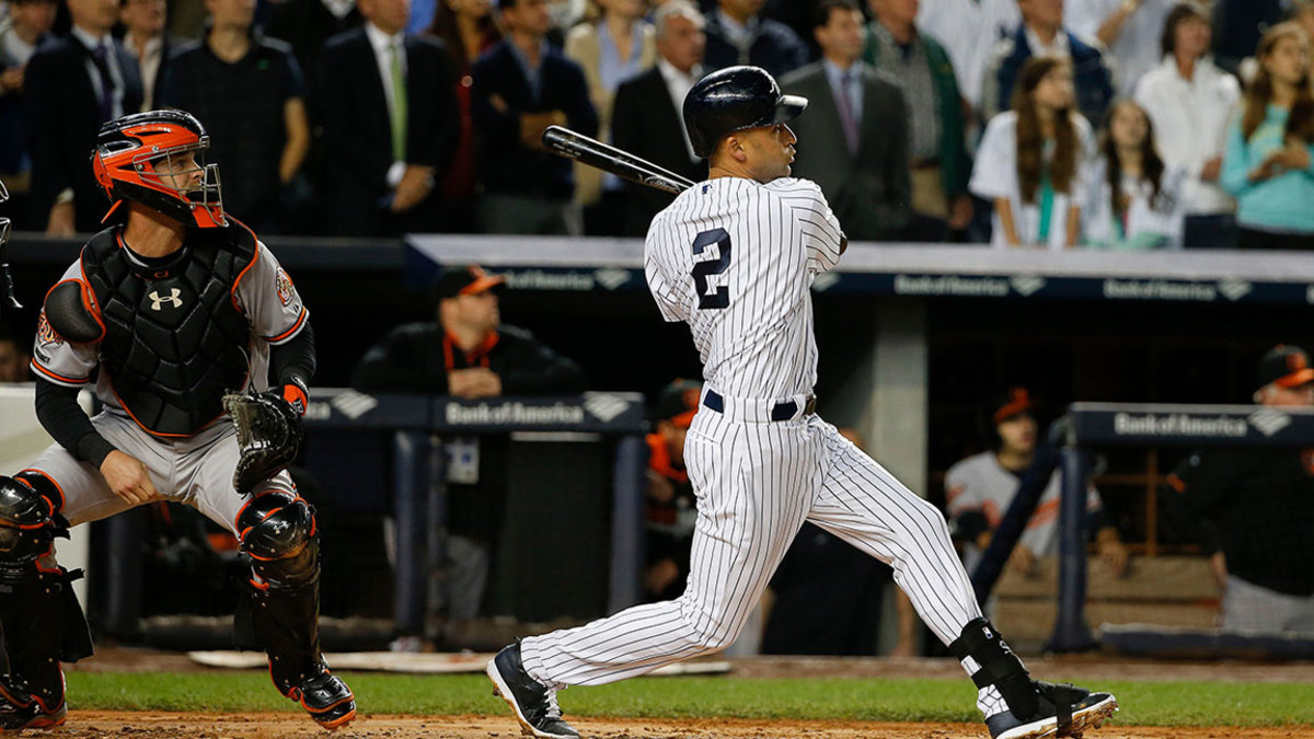 Derek Jeter hits game-winning single in final home game at Yankee Stadium –  Daily News