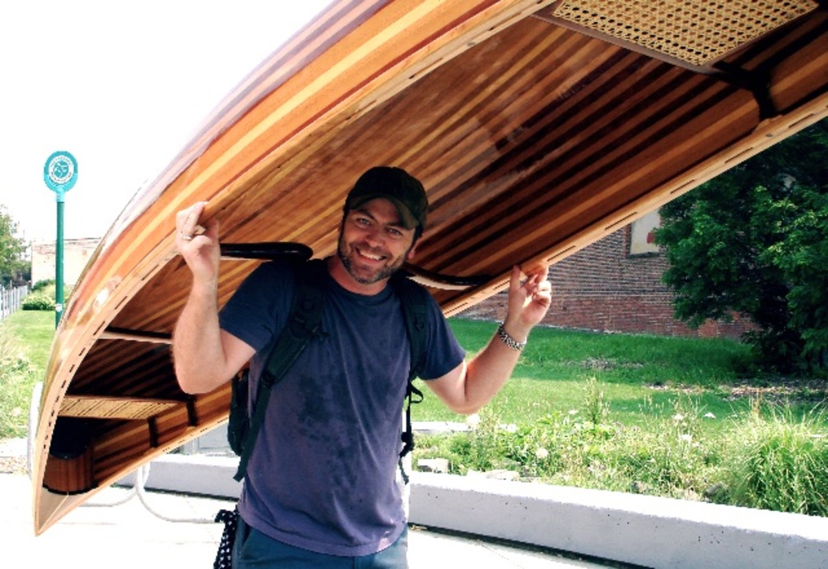 The Nick Offerman Canoe, a Love Story Men's Journal