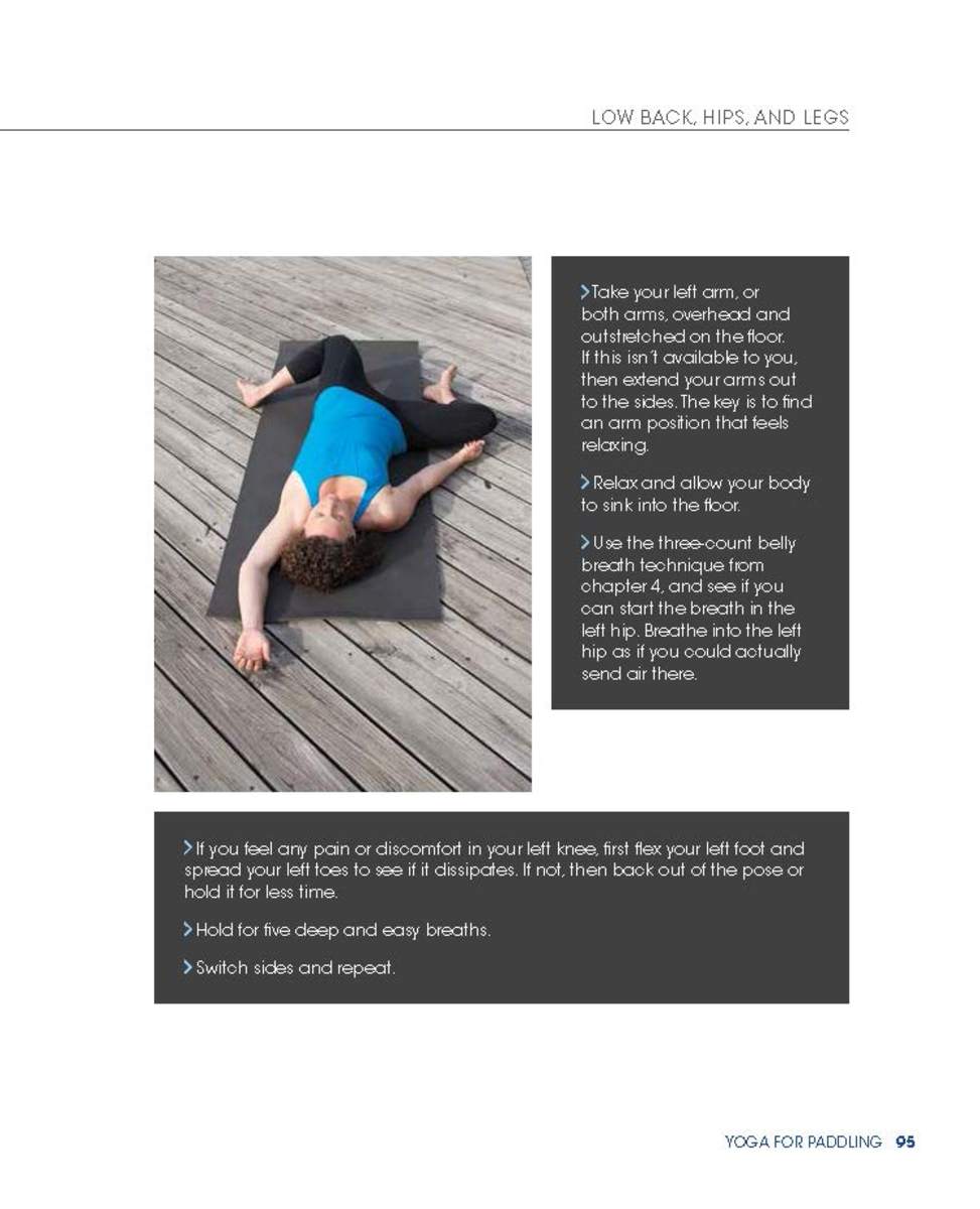 Yoga for Paddlers Windshield Wiper Pose Men's Journal