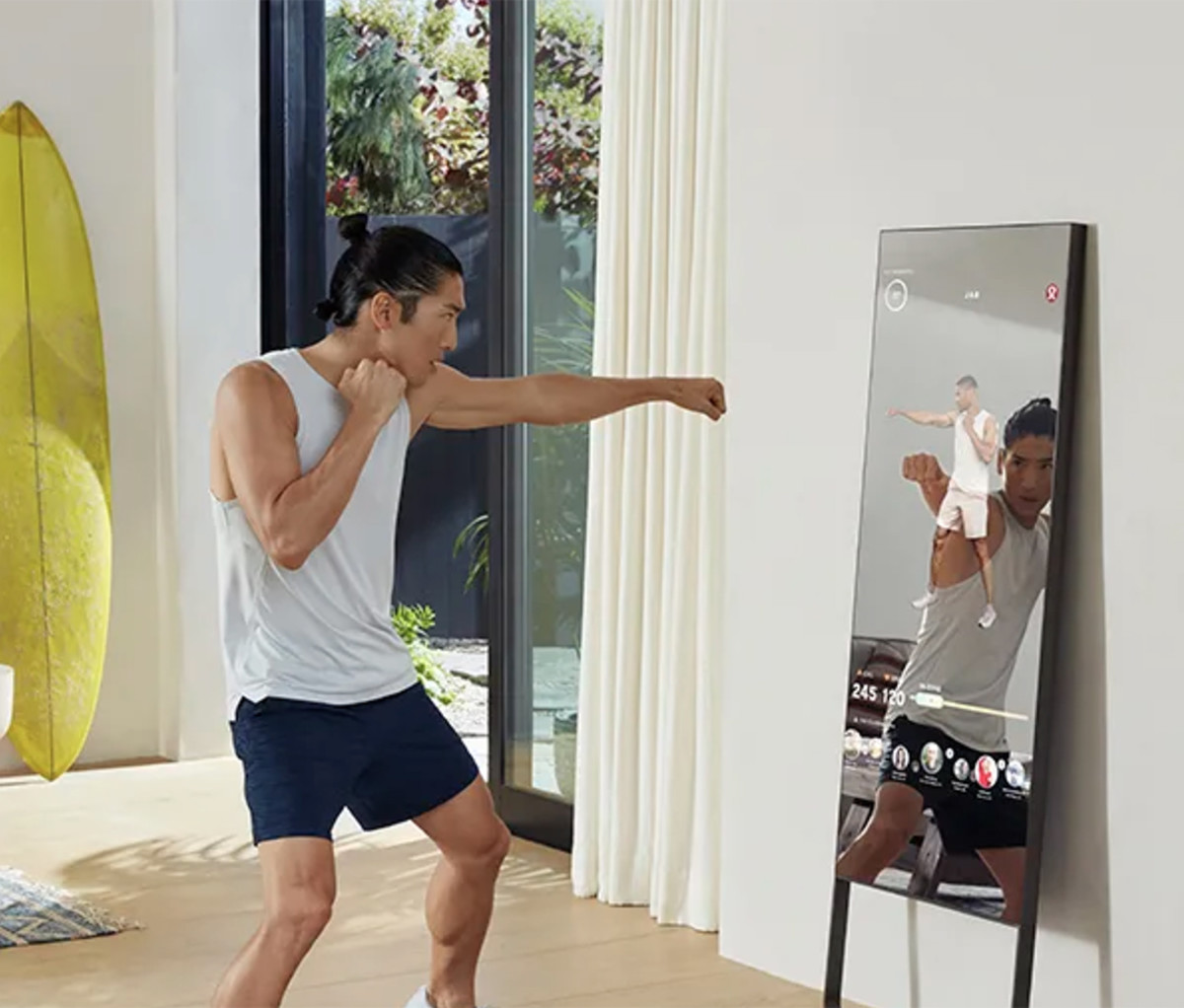Save 500 on The Mirror Home Gym When You Buy it Before Black Friday Men's Journal