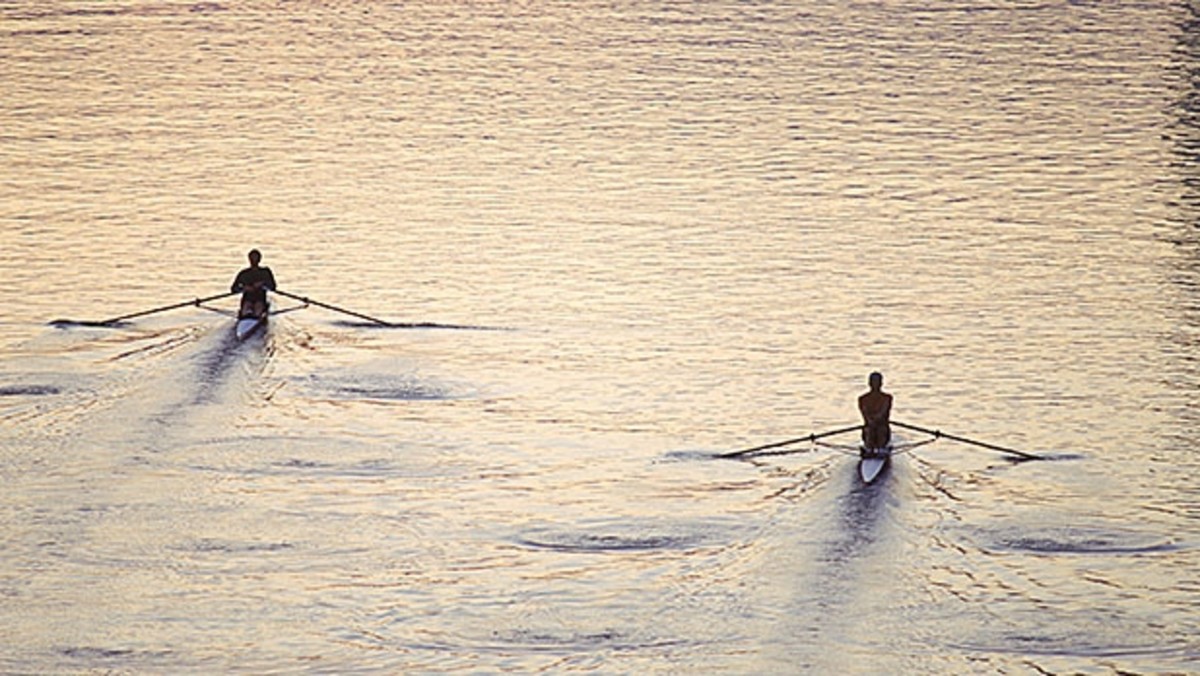 An Olympian's Insane Rowing Workout Men's Journal