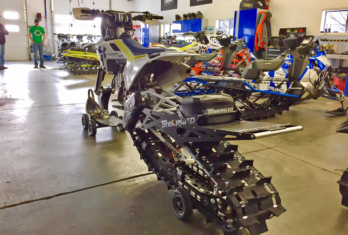 A Dirt Bike Enthusiast's First Experience on a Timbersled