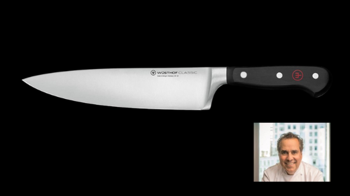 The best chef's knife is Anthony Bourdain's chef's knife