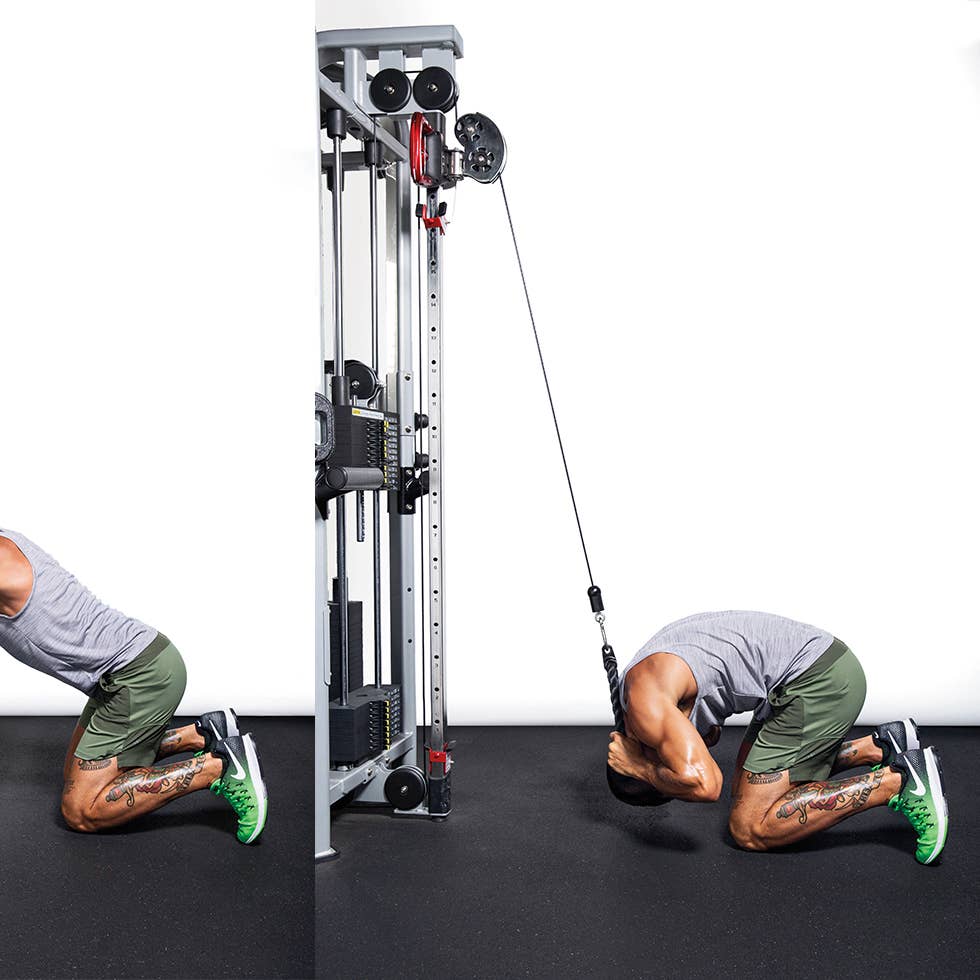 Hit Muscles From Head To Toe With This 45 Minute Cable Pulley Circuit Hit Muscles From Head To Toe With This 45 Minute Cable Pulley Circuit