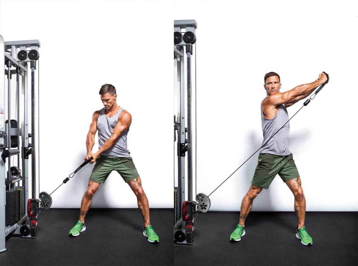 Hit Muscles From Head to Toe With This 45-Minute Cable Pulley