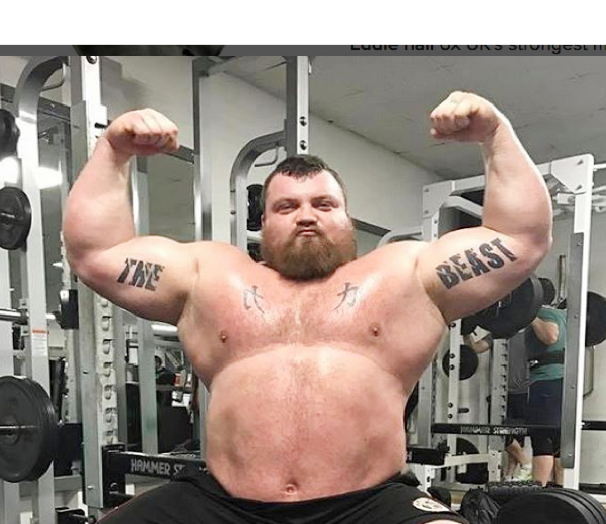 Watch Eddie Hall throws boxer across the ring