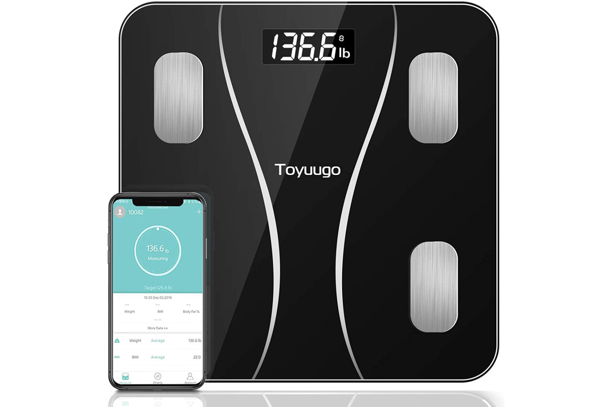ABYON, Bath, Abyon Bluetooth Smart Scale Digital Body Fat Smartphone App  New