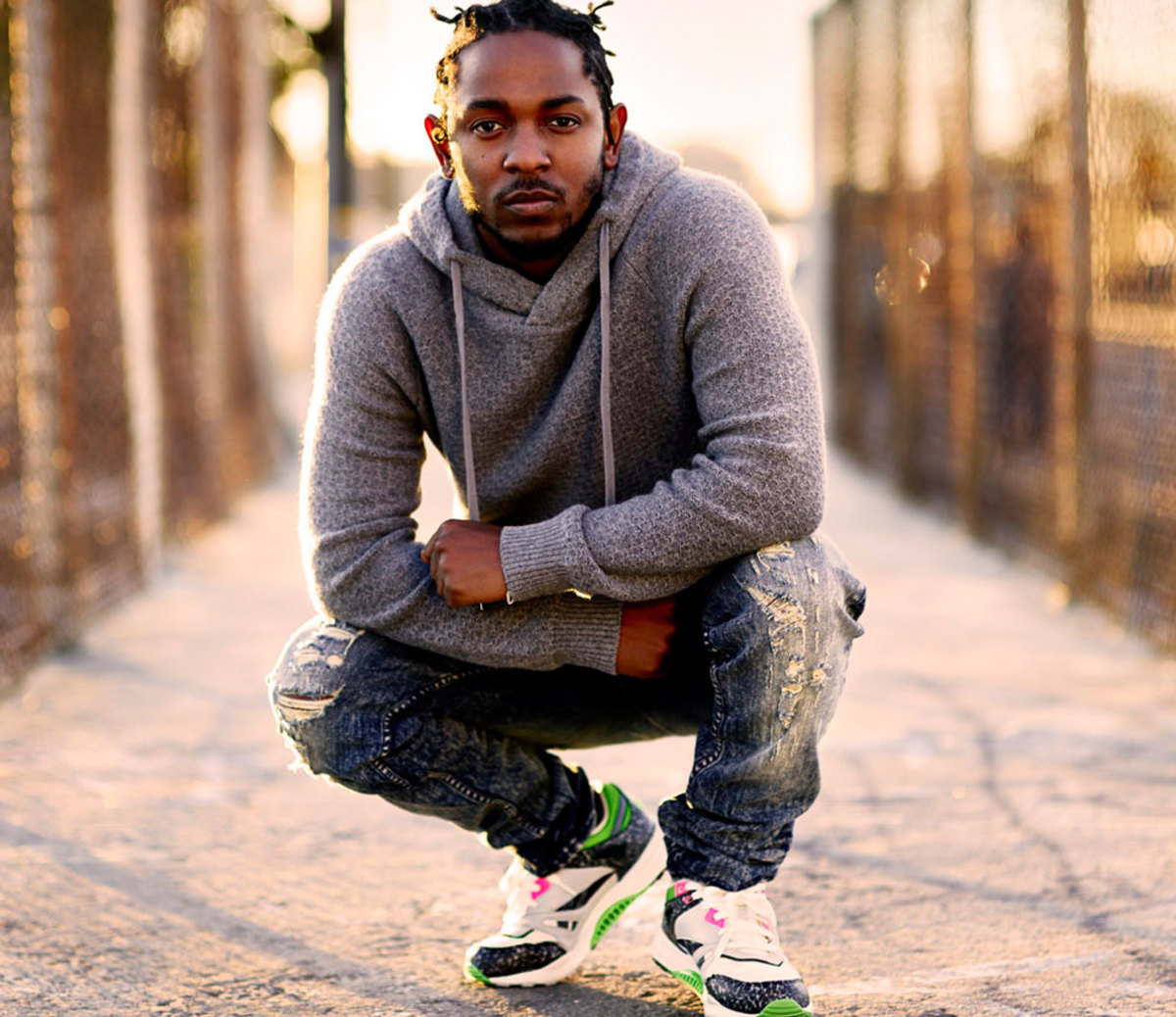 kleding Als reactie op de 鍔 Kendrick Lamar partners with Reebok - Men's Journal