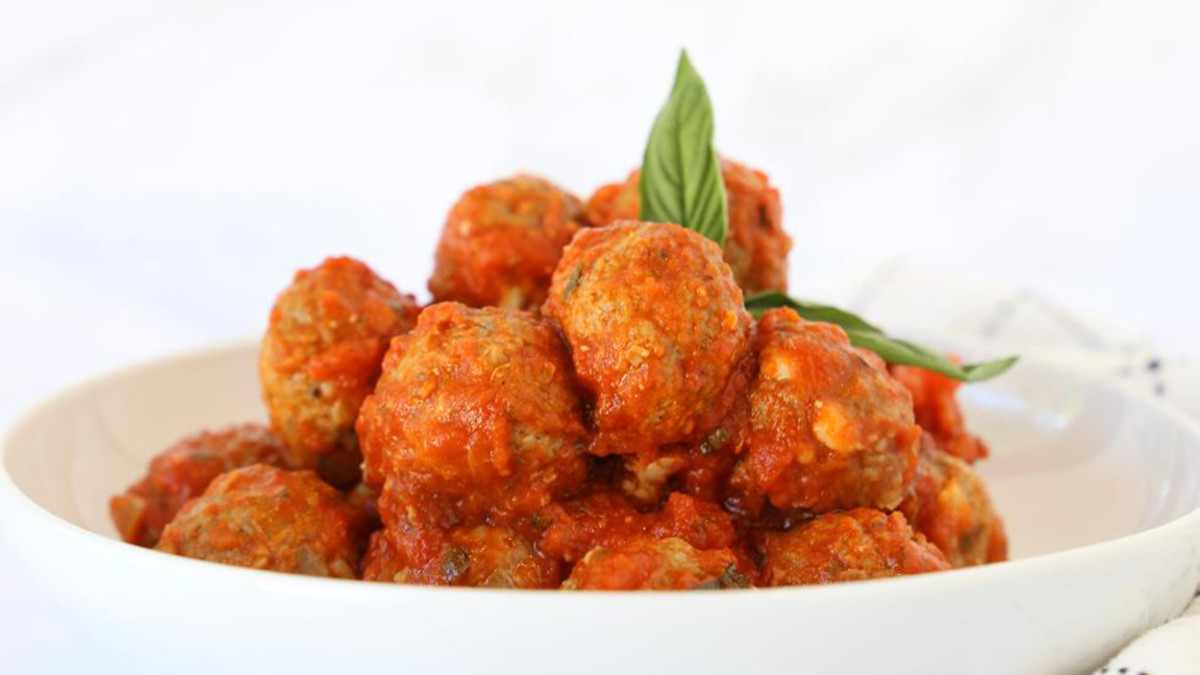 Instant Pot Freekeh Marinara Meatballs