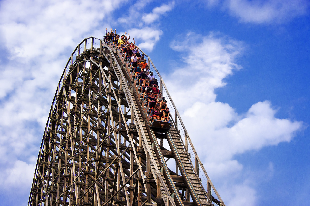 Why Wood Roller Coasters Are Better Men's Journal