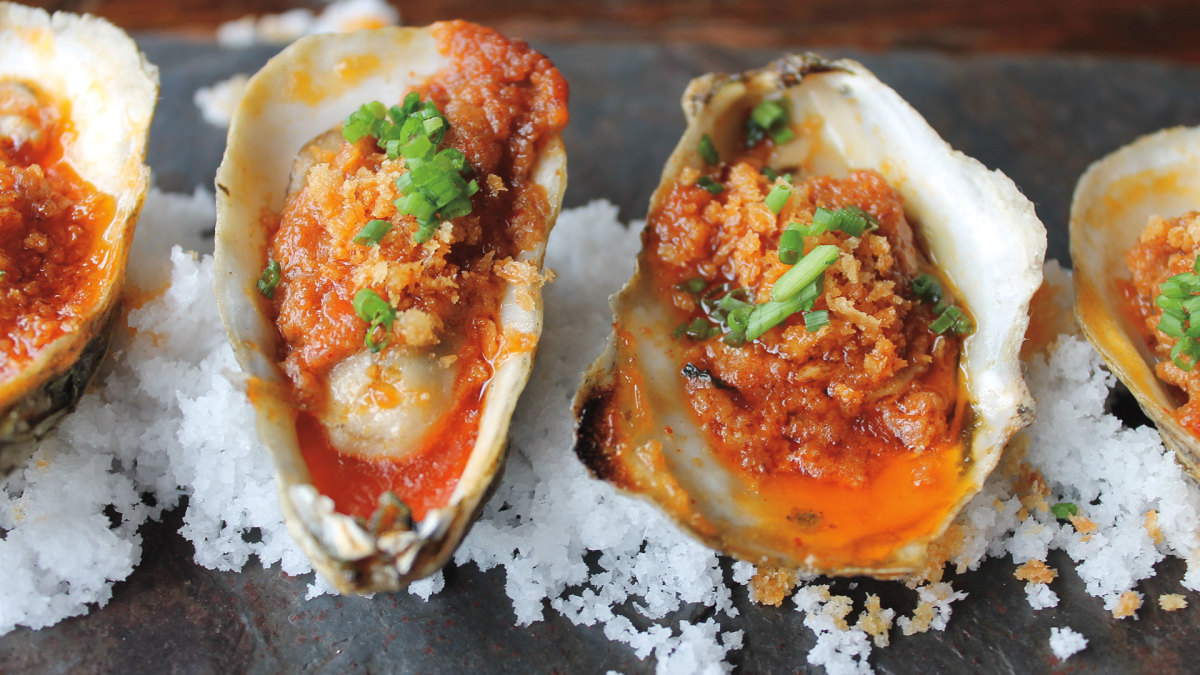 Recipe How to Make Grilled Oysters With Nduja Butter Men's Journal