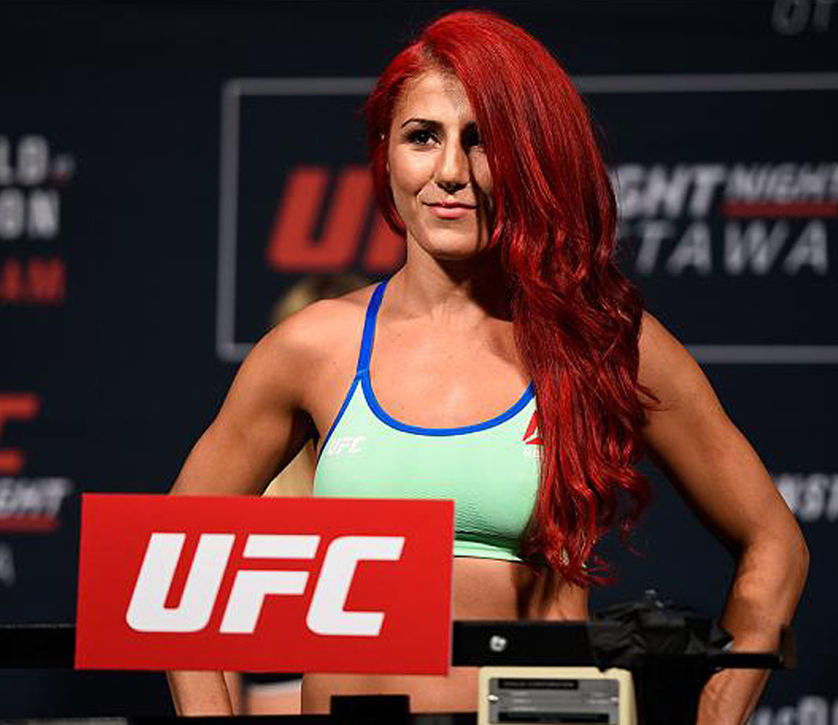 The VERY glamorous UFC WAGS on the arms of some of the world's toughest  fighters