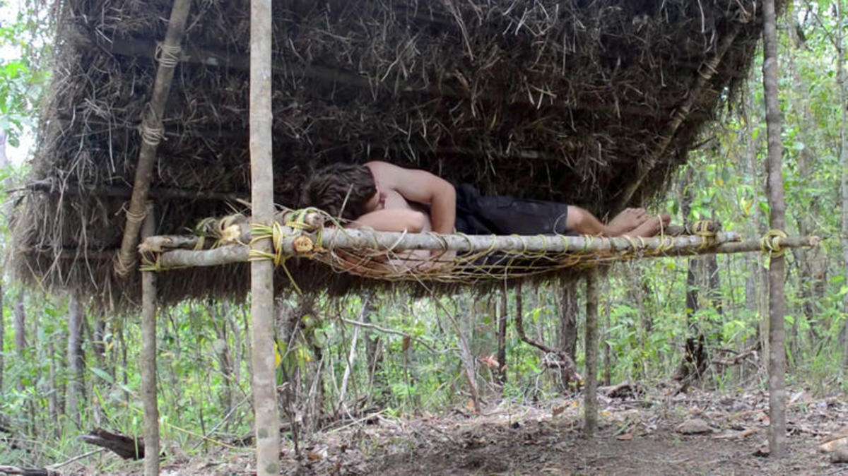 How to build an elevated shelter while off the grid