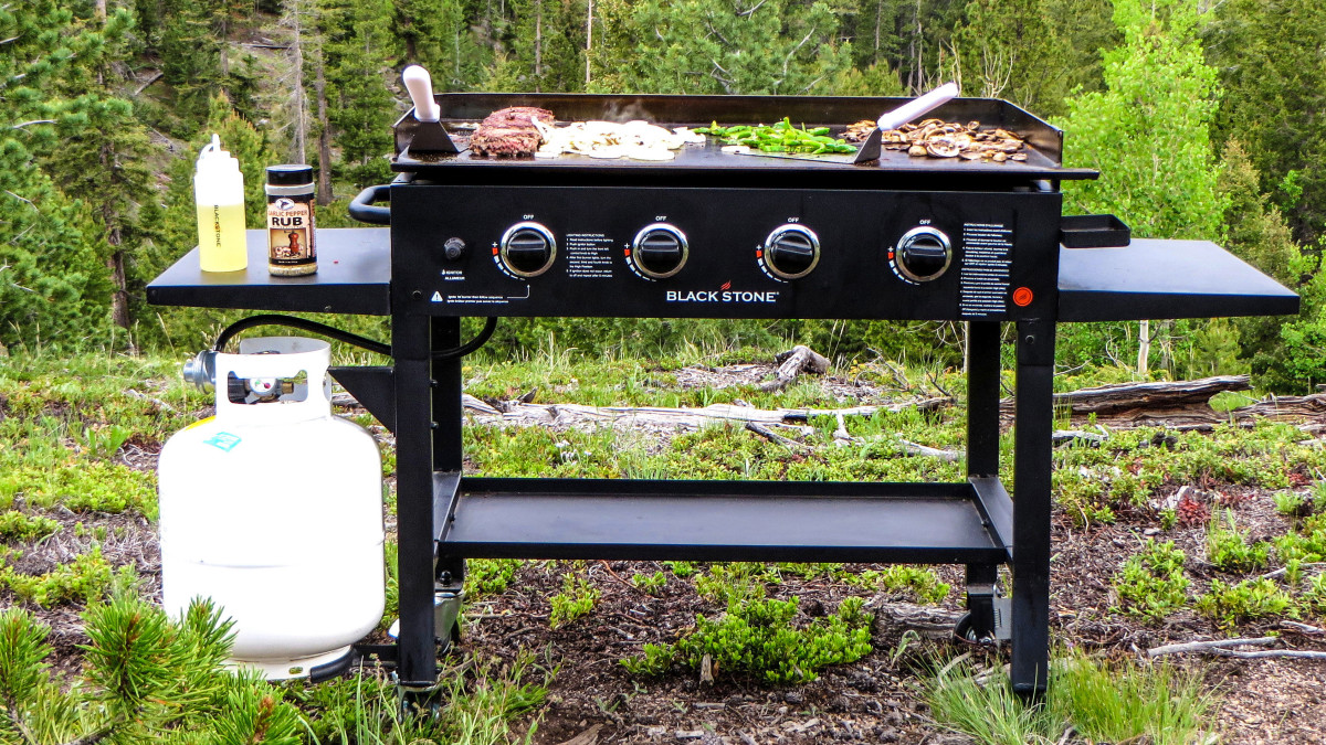 36 inch griddle cooking station outlet