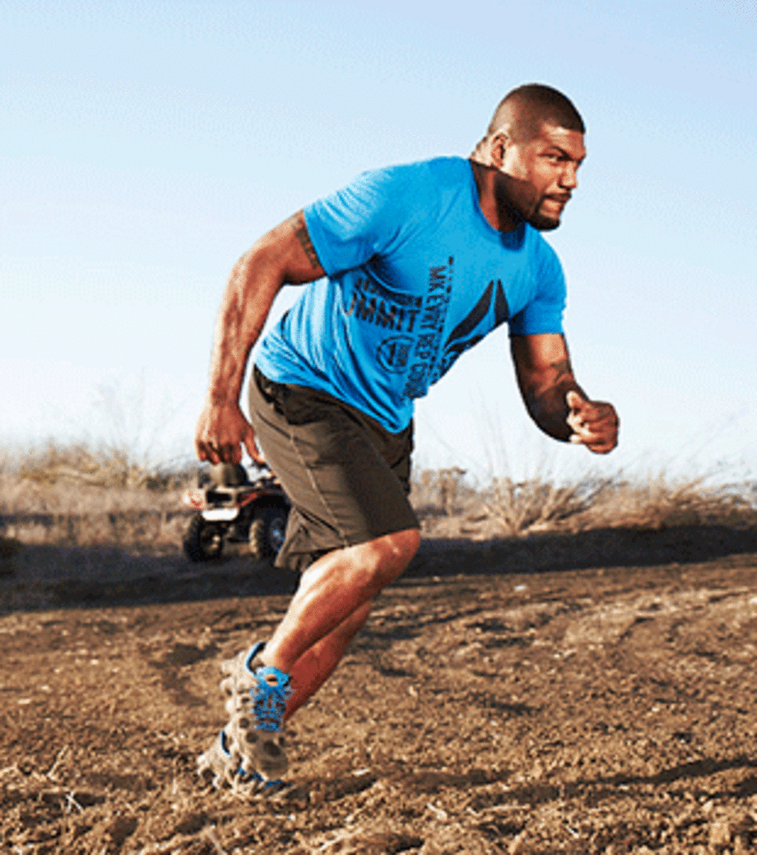 In the Ring With Rampage Jackson Men's Journal