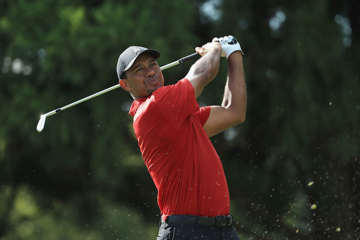 Tiger woods routine online
