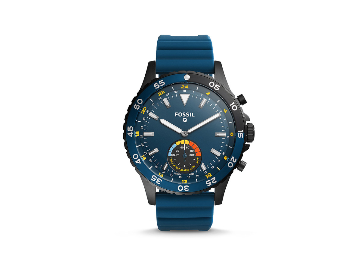 Fossil q on sale crewmaster blue