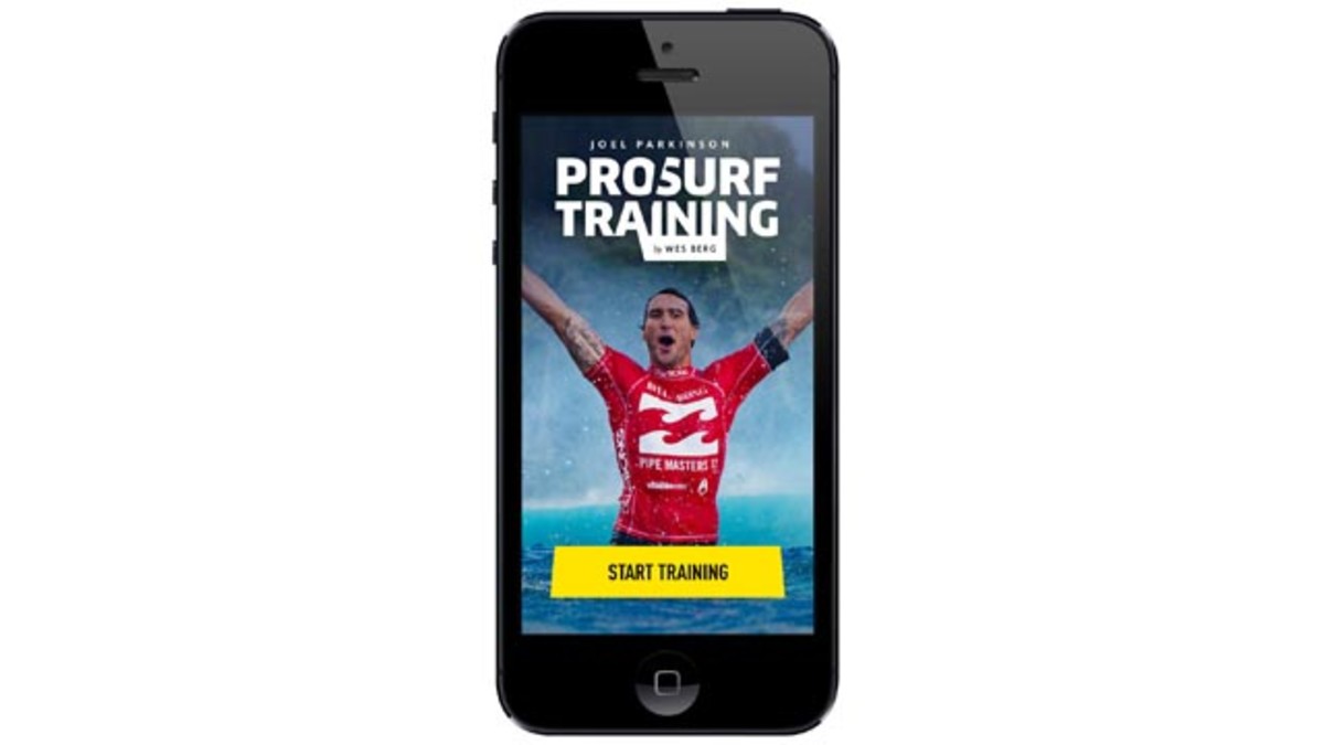 Joel Parkinson Releases Surf Training App Men's Journal