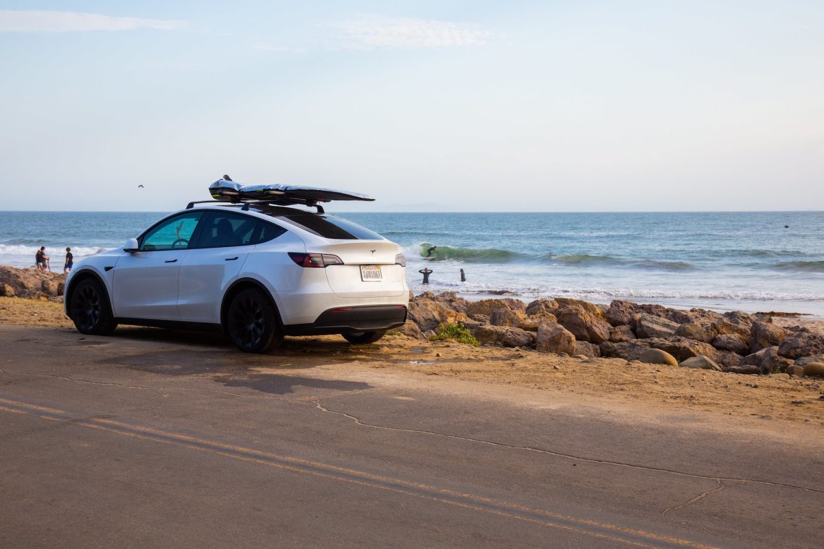 Testing a Tesla Model 3 - Is it for Surfers?