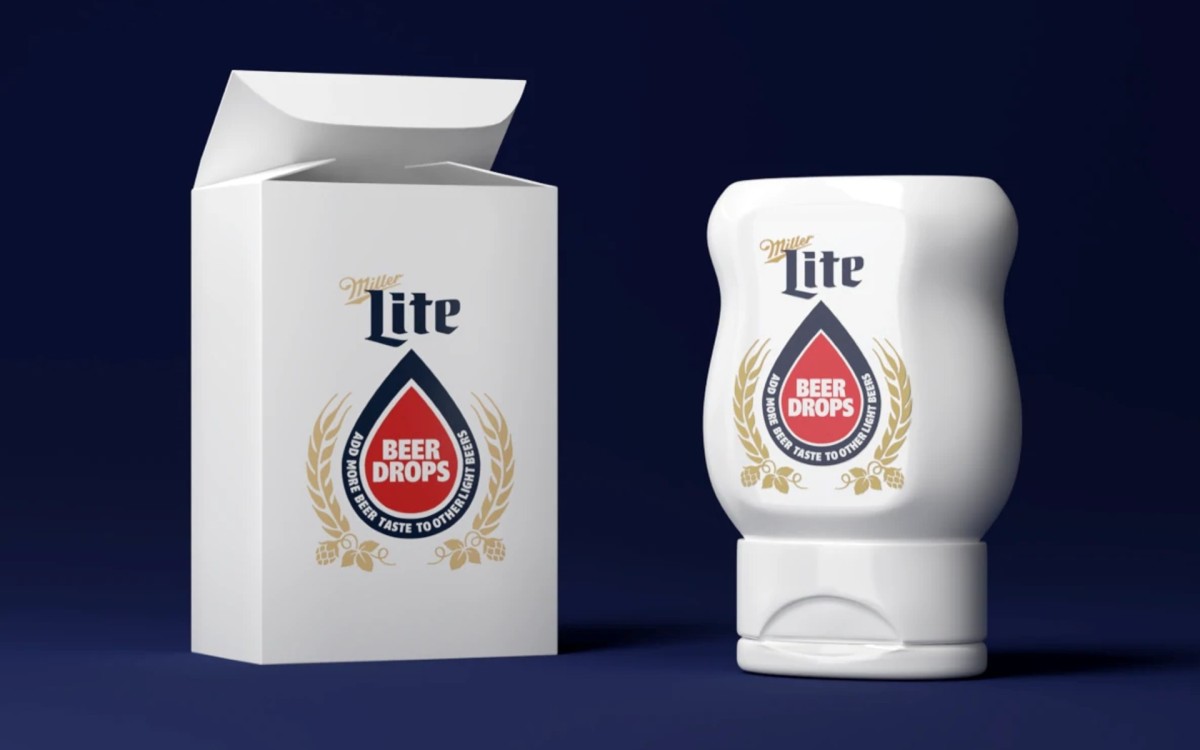 Miller Lite Introduces 'Beer Drops' to Enhance Taste of Other Light