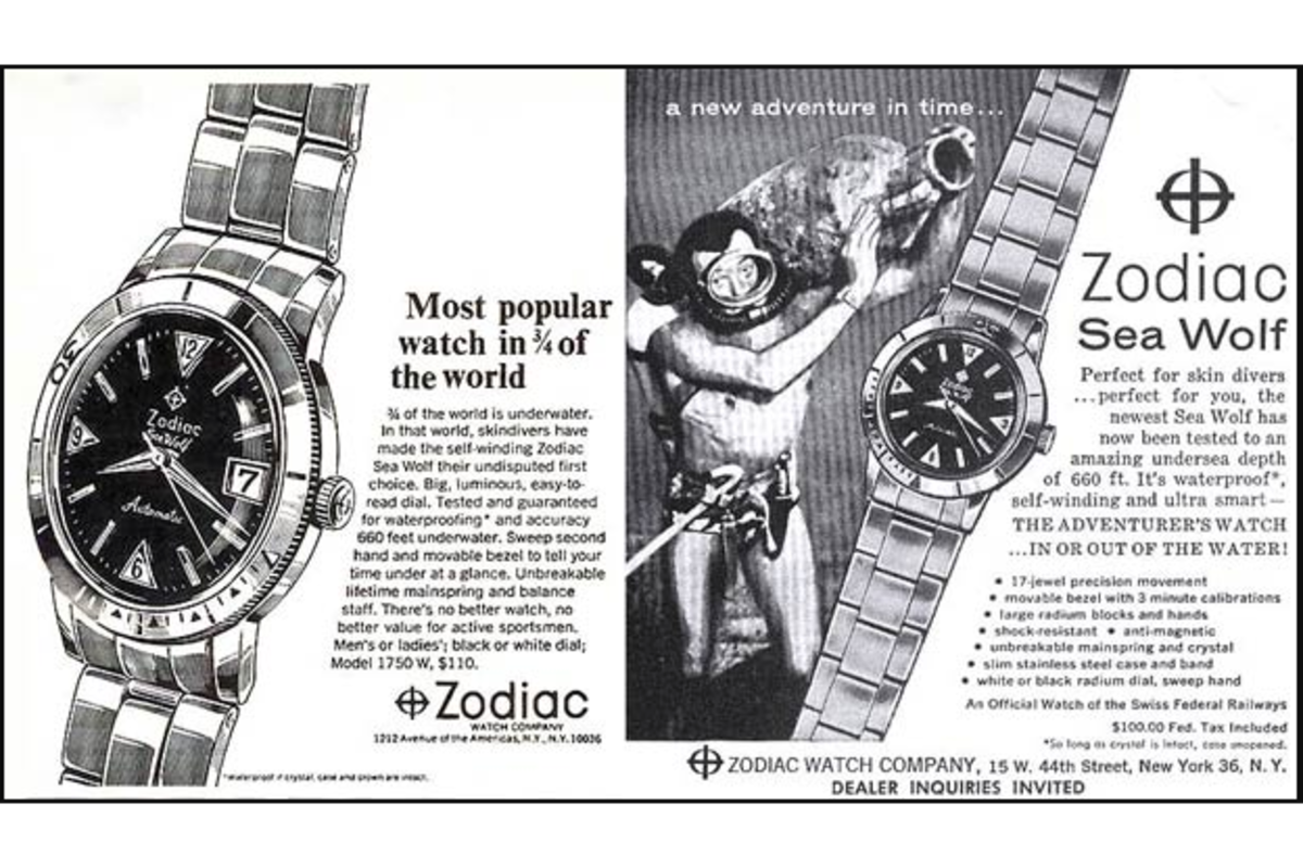 Zodiac sea sales wolf watch
