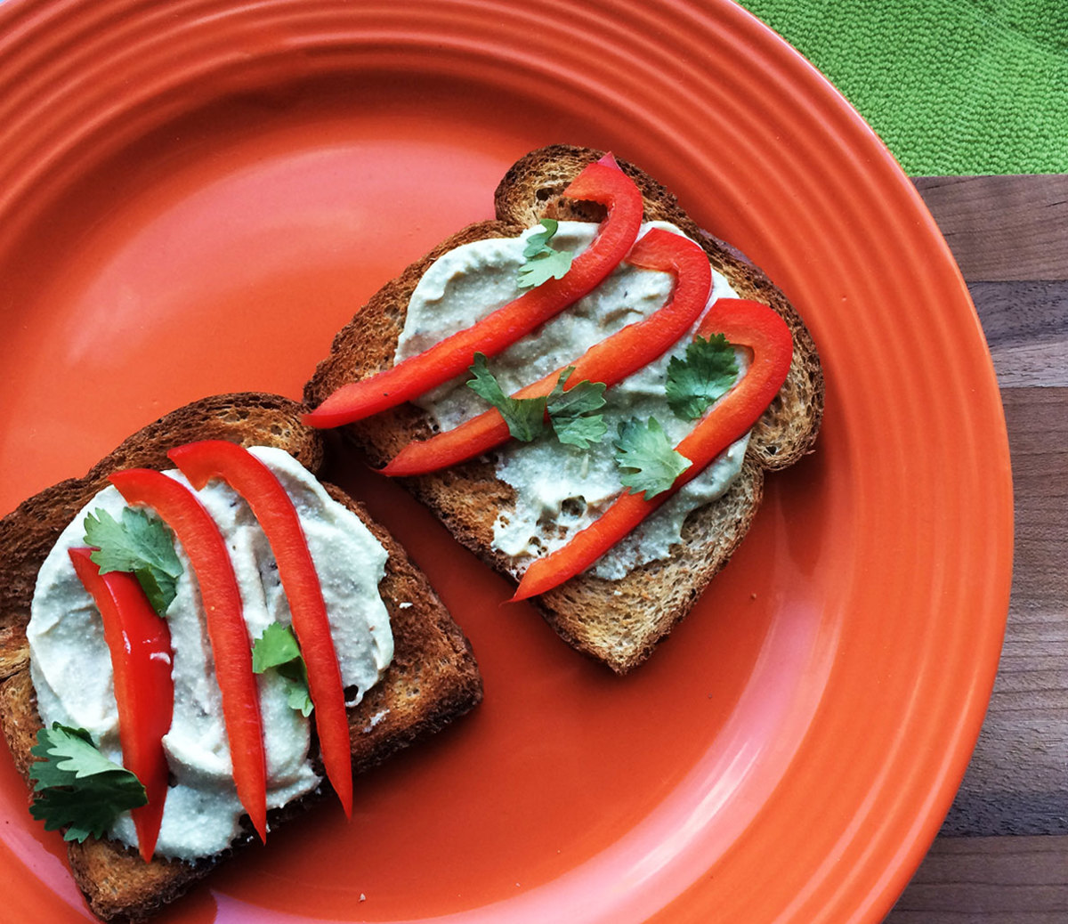 Recipe How to Make Bell Pepper and Avocado Toast Men's Journal