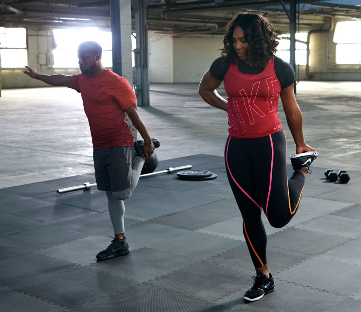 Kevin Hart and Serena Williams Duke it Out in New Nike+ Training Club ...
