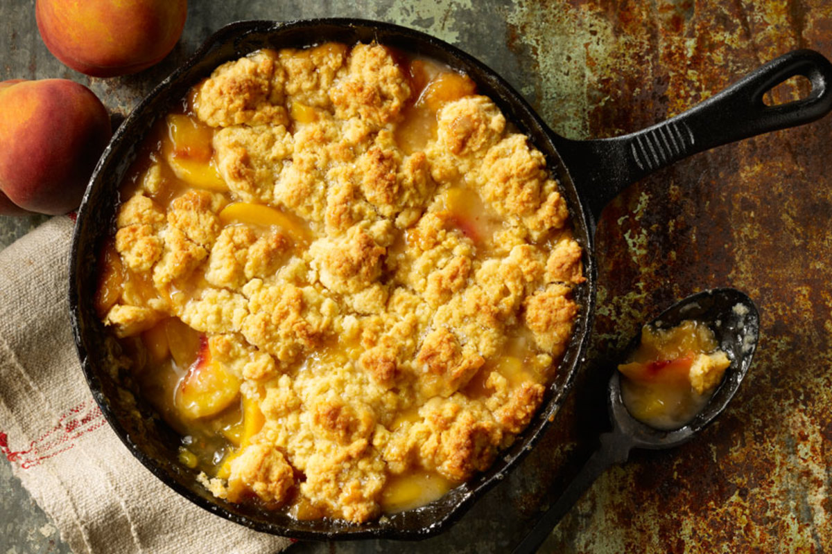 This Easy Castiron Cobbler Is the Perfect Campfire Dessert Men's Journal