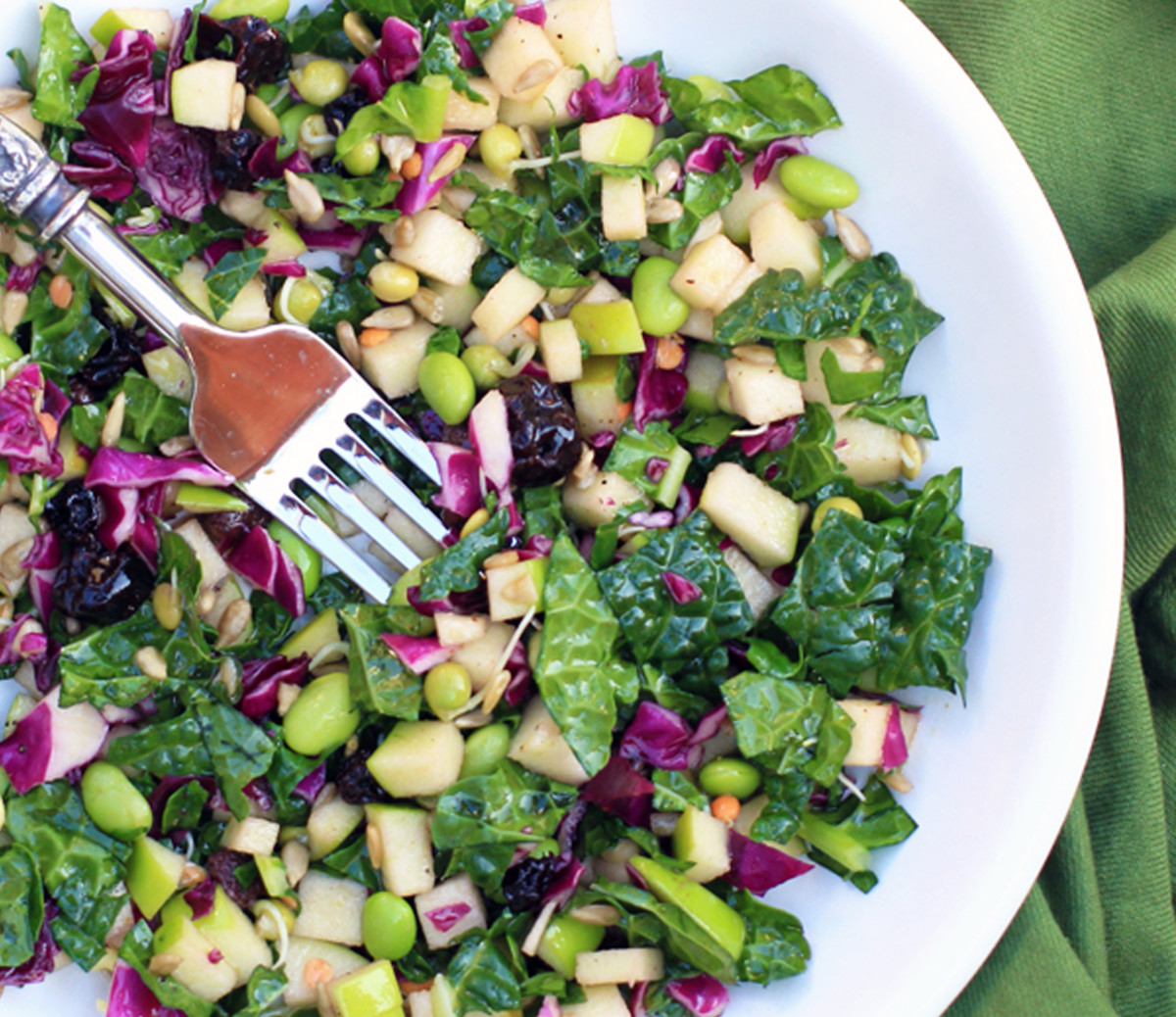 Super Raw Power Salad Men's Journal