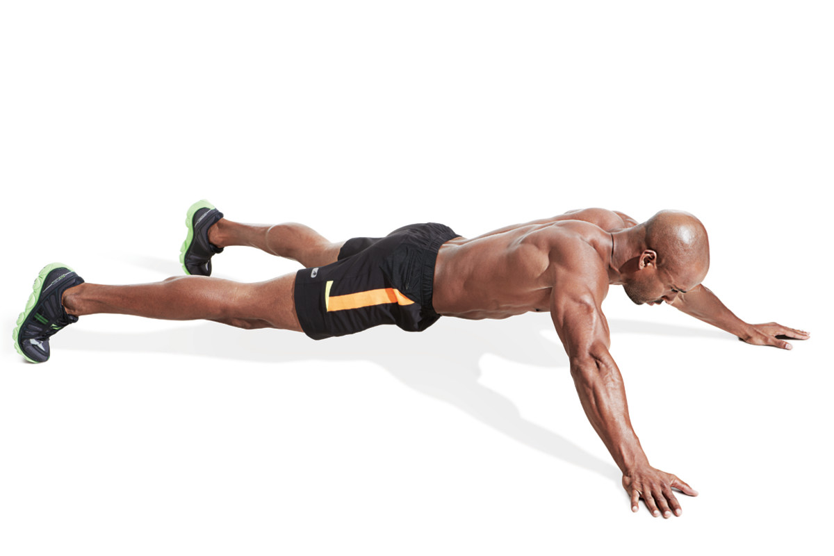 Plank to Pushup