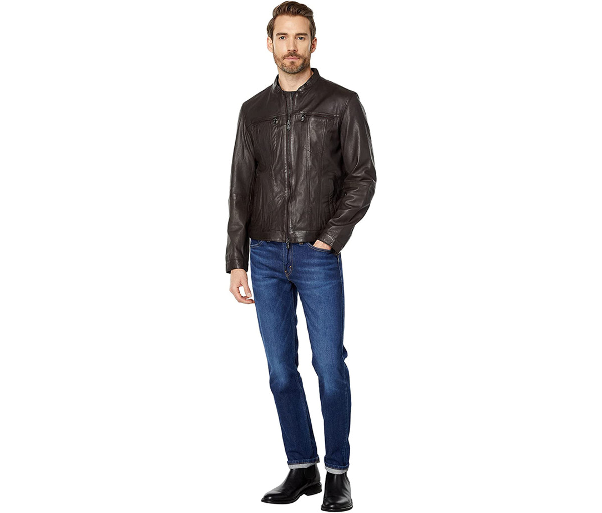 Buy JOHN VARVATOS Men's Hooded Jean Jacket at Ubuy India