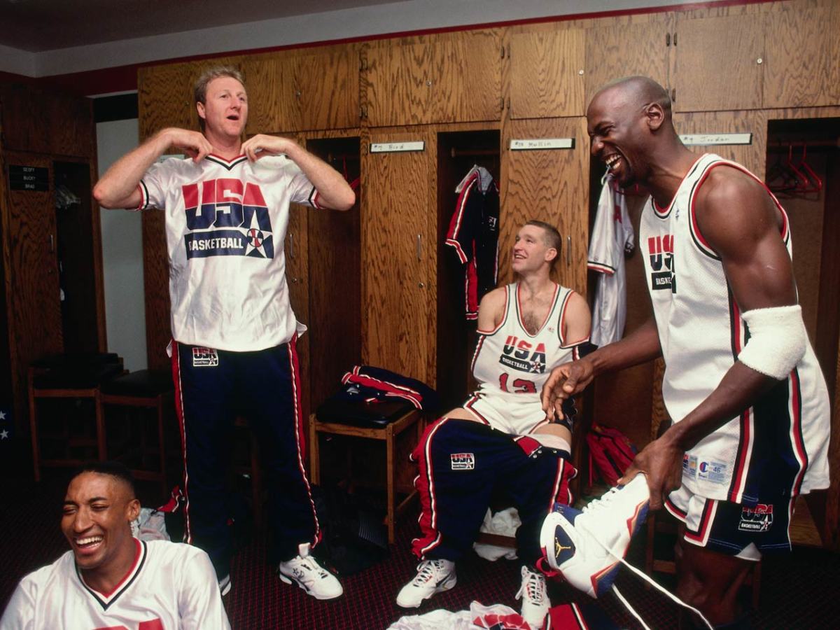 Dream Team: Michael Jordan, Larry Bird, and Magic Johnson