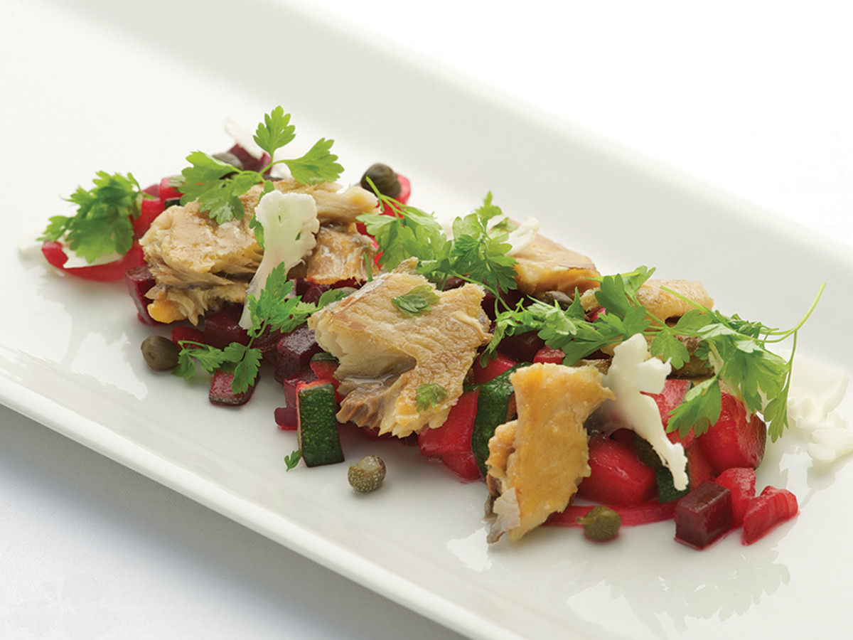 Recipe How to Make Kipper Snacks and Beet Salad Men's Journal