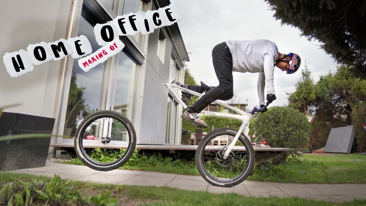 Behind the Scenes of Fabio Wibmer’s 'Home Office' Men's Journal