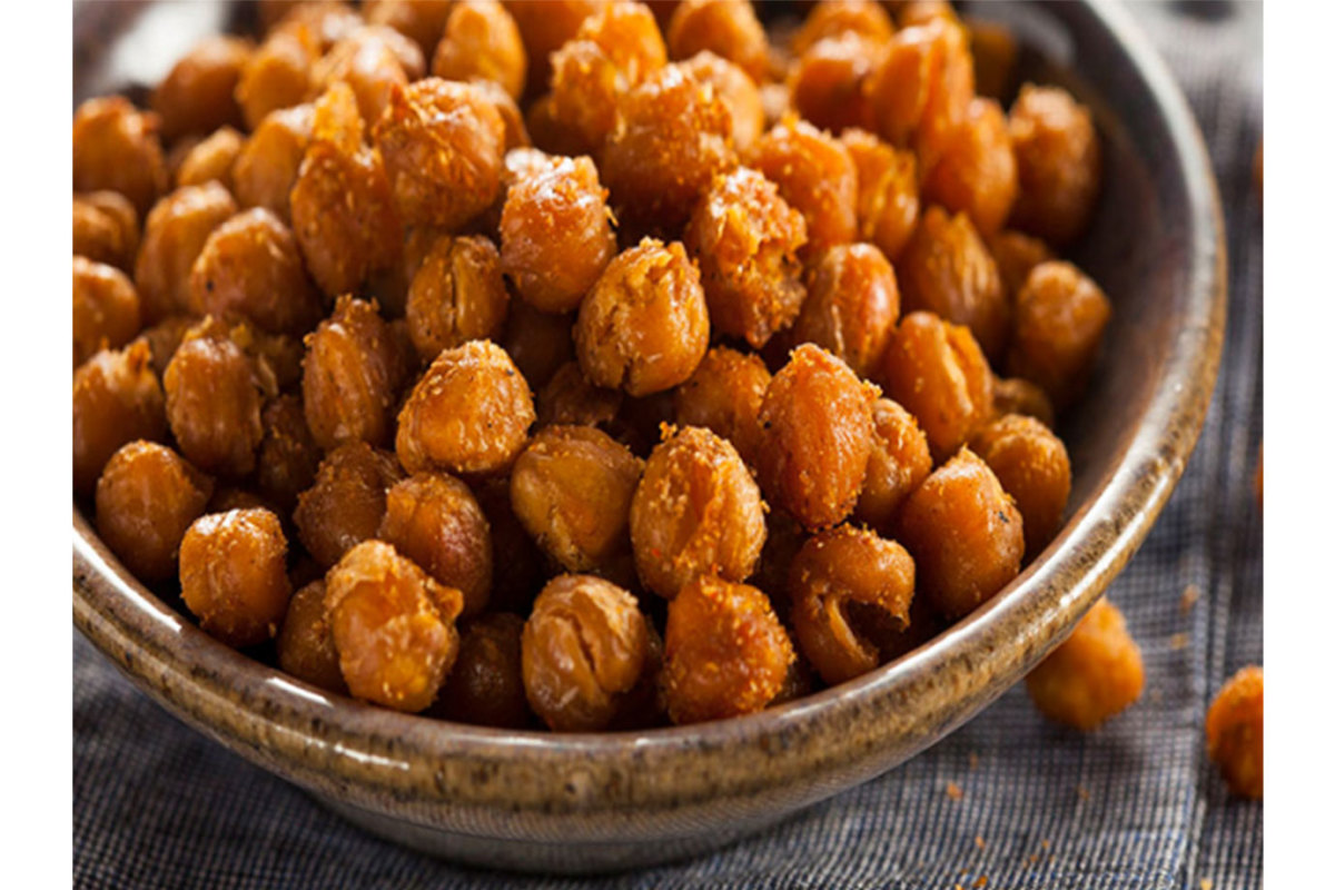 Chana sales after workout