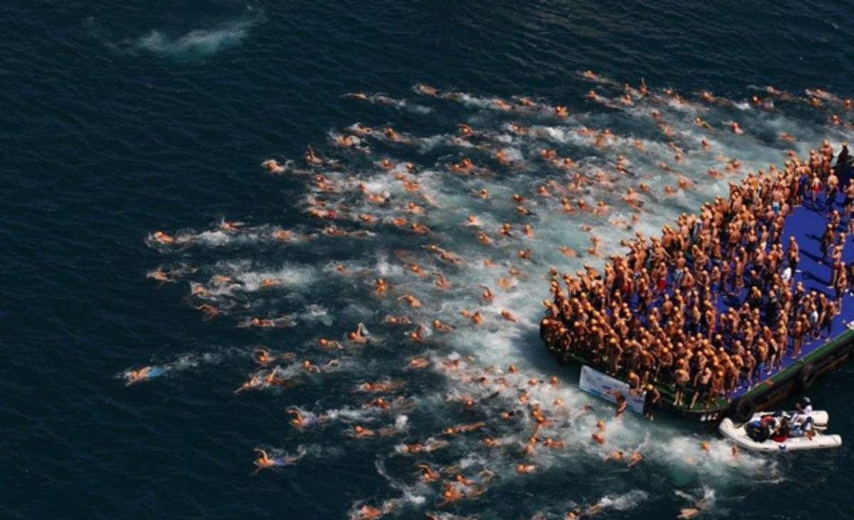 6 of the best open water swims on the Men's Journal