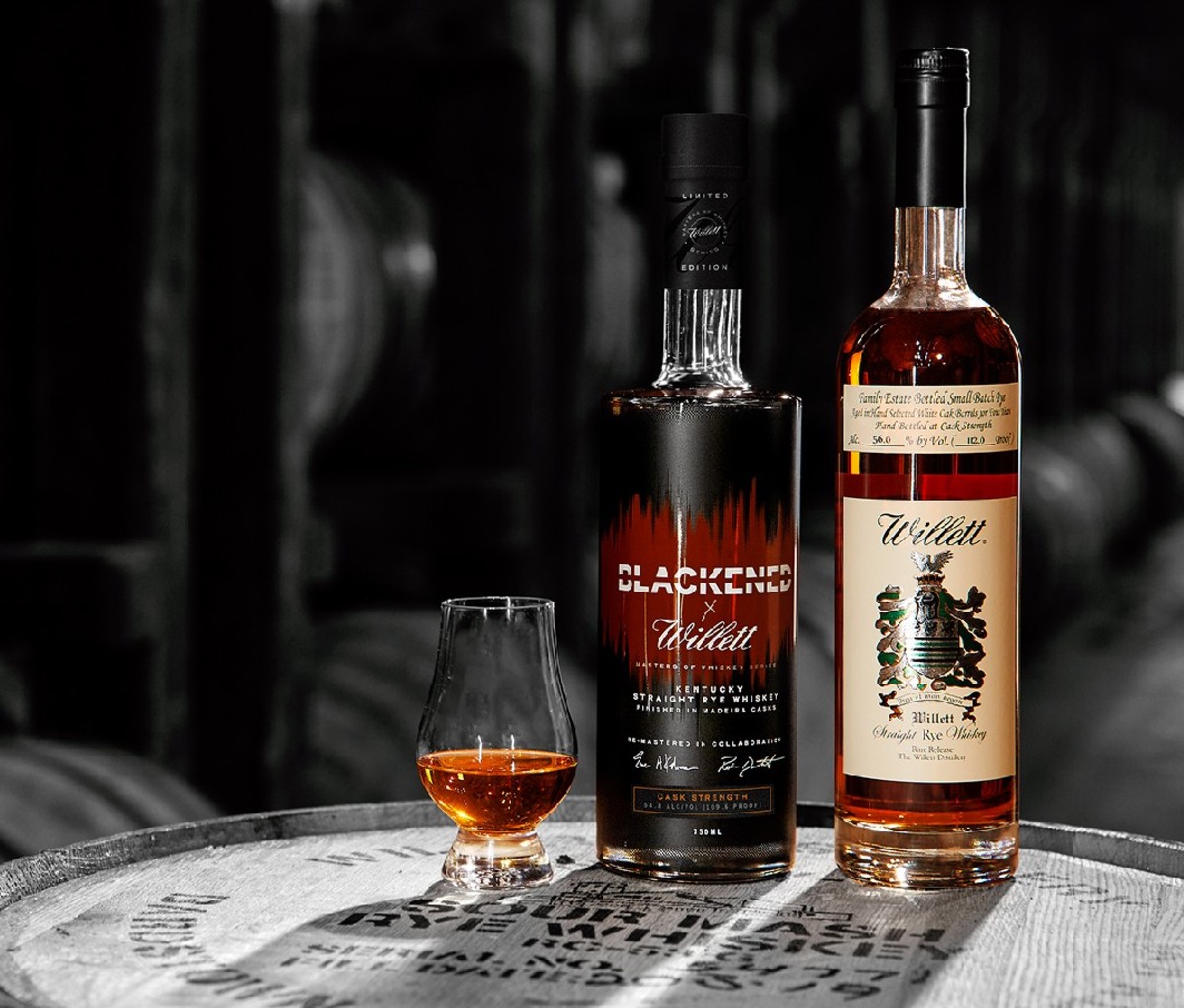 Metallica Unveils Blackened Willett Kentucky Straight Rye Men's